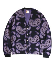 TOWNCRAFT/タウンクラフト JAQUARD CARDIGAN ジャガードカーディガン