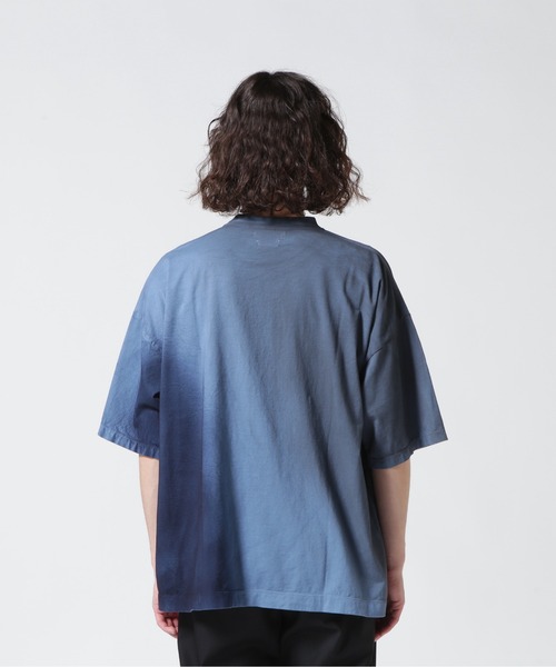 YOKE ヨーク23ss SPRAY PRINTED NYLON SNOW 1 SPRAY PRINTED NYLON SNOWPARKA #MIST GREEN [YK23SS0462C] _