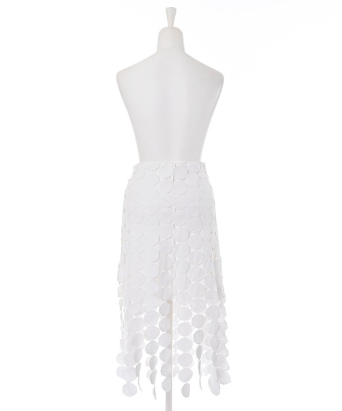 Narcissus（ナルシス）の「【Narcissus】ドットレーススカート（スカート・レディース・ブラック/ホワイト・FREE）」の14枚目の写真