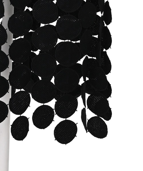 Narcissus（ナルシス）の「【Narcissus】ドットレーススカート（スカート・レディース・ブラック/ホワイト・FREE）」の12枚目の写真
