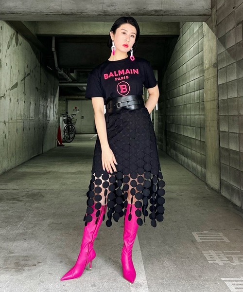 Narcissus（ナルシス）の「【Narcissus】ドットレーススカート（スカート・レディース・ブラック/ホワイト・FREE）」の18枚目の写真