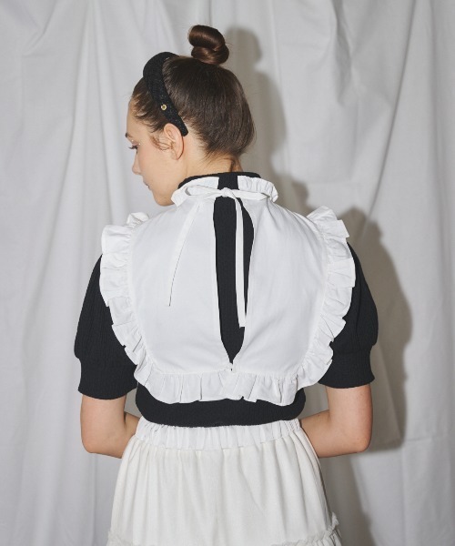 MIRO AMURETTE（ミロアミュレット）の「waitress collar high neck tops/つけ襟ハイネックトップス（その他トップス・レディース・ブラック・FREE）」の5枚目の写真