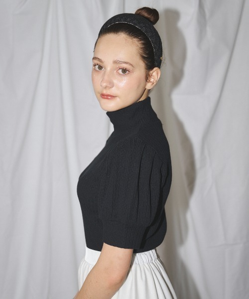 MIRO AMURETTE（ミロアミュレット）の「waitress collar high neck tops/つけ襟ハイネックトップス（その他トップス・レディース・ブラック・FREE）」の20枚目の写真