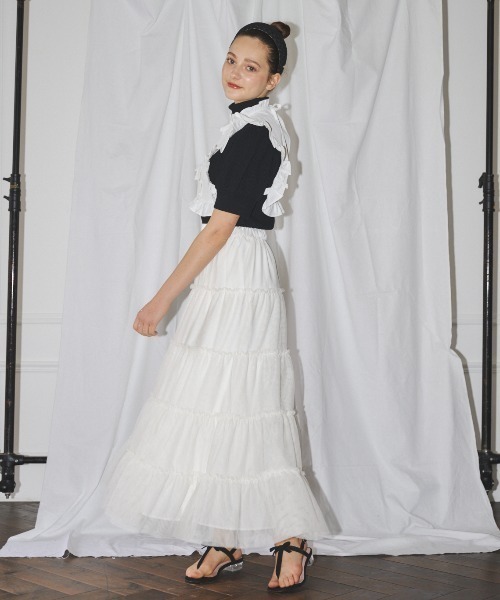 MIRO AMURETTE（ミロアミュレット）の「waitress collar high neck tops/つけ襟ハイネックトップス（その他トップス・レディース・ブラック・FREE）」の6枚目の写真