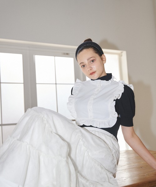 MIRO AMURETTE（ミロアミュレット）の「waitress collar high neck tops/つけ襟ハイネックトップス（その他トップス・レディース・ブラック・FREE）」の12枚目の写真