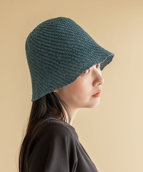 LOWRYS FARM（ローリーズファーム）の「サーモHAT（ハット・レディース・ブルー/オフホワイト/ブラック・FREE）」の3枚目の写真