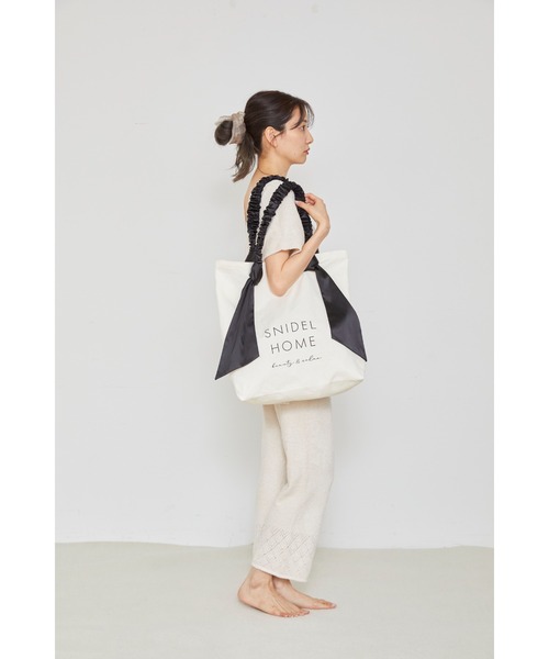 SNIDEL HOME（スナイデルホーム）の「キャンバストートバッグ（トート