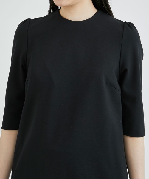 BORDERS at BALCONY/ボーダーズアットバルコニー】ROUND PEPLUM