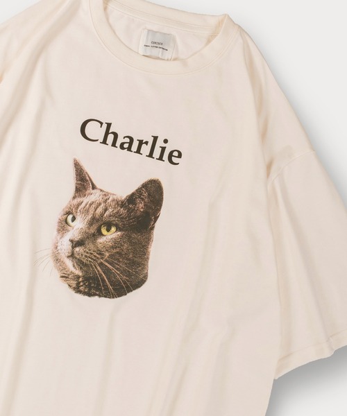 SlashDate(スラッシュデイト)の「アニマルBIGプリントTシャツ/ビッグシルエット/ユニセックス(Tシャツ/カットソー・メンズ・ホワイト/アッシュグレー/ブラック/ホワイト系その他/ブラック系その他/ホワイト系その他2/グレー系その他/ホワイト系その他3/ブラック系その他2/ブラック系その他3/グレー系その他2/グレー系その他3・M/L/XL)」の3枚目の写真