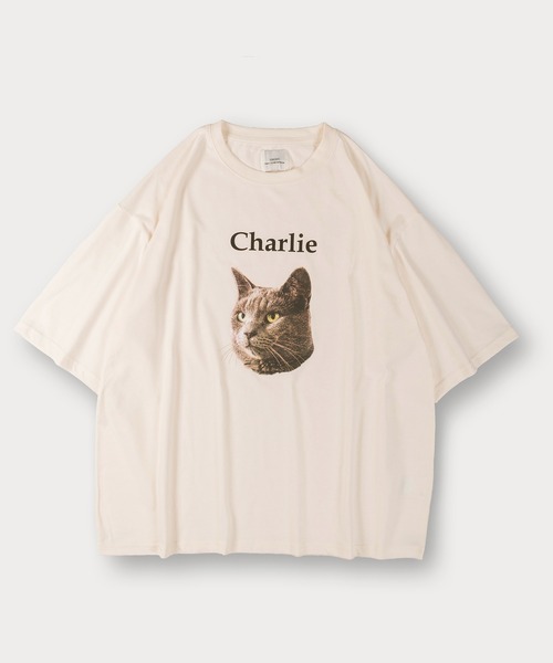 SlashDate(スラッシュデイト)の「アニマルBIGプリントTシャツ/ビッグシルエット/ユニセックス(Tシャツ/カットソー・メンズ・ホワイト/アッシュグレー/ブラック/ホワイト系その他/ブラック系その他/ホワイト系その他2/グレー系その他/ホワイト系その他3/ブラック系その他2/ブラック系その他3/グレー系その他2/グレー系その他3・M/L/XL)」の21枚目の写真