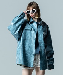 Synth Leather SH / シンセレザーシャツ