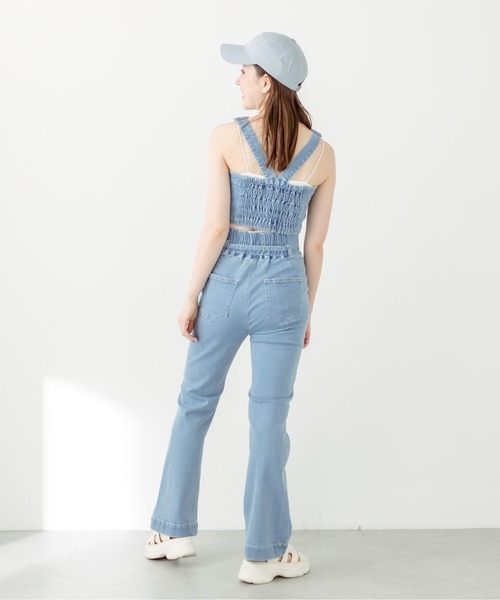 OLIVE des OLIVE（オリーブデオリーブ）の「マルチWAYサロペット　1031090540（サロペット/オーバーオール・レディース・スミクロ/ブルー・FREE）」の22枚目の写真