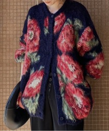 Ameri | VERONICA JACQUARD KNIT CARDIGAN(ニット/セーター)