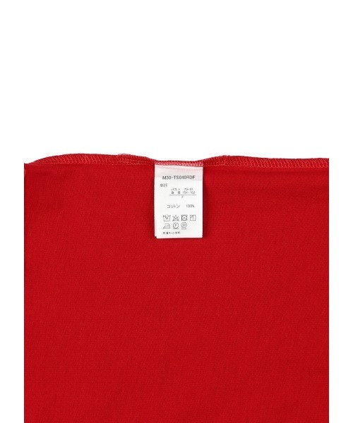 MIRO AMURETTE（ミロアミュレット）の「MIRO embroidery tee/MIROオリジナルTシャツ（Tシャツ/カットソー・レディース・レッド/ホワイト/ブラック・FREE）」の4枚目の写真