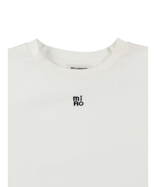 MIRO AMURETTE（ミロアミュレット）の「MIRO embroidery tee/MIROオリジナルTシャツ（Tシャツ/カットソー・レディース・レッド/ホワイト/ブラック・FREE）」の8枚目の写真