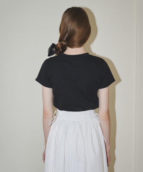 MIRO AMURETTE（ミロアミュレット）の「MIRO embroidery tee/MIROオリジナルTシャツ（Tシャツ/カットソー・レディース・レッド/ホワイト/ブラック・FREE）」の15枚目の写真