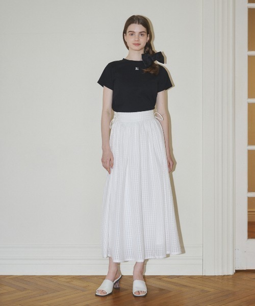 MIRO AMURETTE（ミロアミュレット）の「MIRO embroidery tee/MIROオリジナルTシャツ（Tシャツ/カットソー・レディース・レッド/ホワイト/ブラック・FREE）」の21枚目の写真