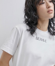 ADAM ET ROPE' | プリントコンパクトTEE(Tシャツ/カットソー)