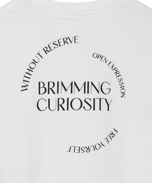 ADAM ET ROPE'（アダムエロペ）の「プリントコンパクトTEE（Tシャツ/カットソー・レディース・ブラック/ホワイト・FREE）」の4枚目の写真