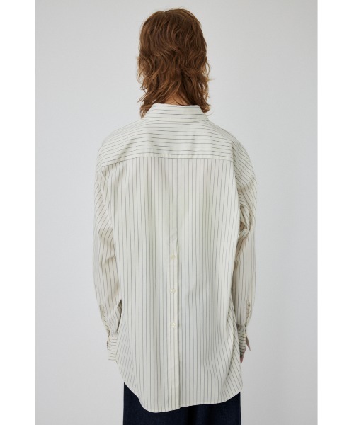 MOUSSY(マウジー)の「COLOR BACK SLIT シャツ(シャツ/ブラウス・レディース・ブルー/ホワイト系その他/パープル・FREE)」の15枚目の写真
