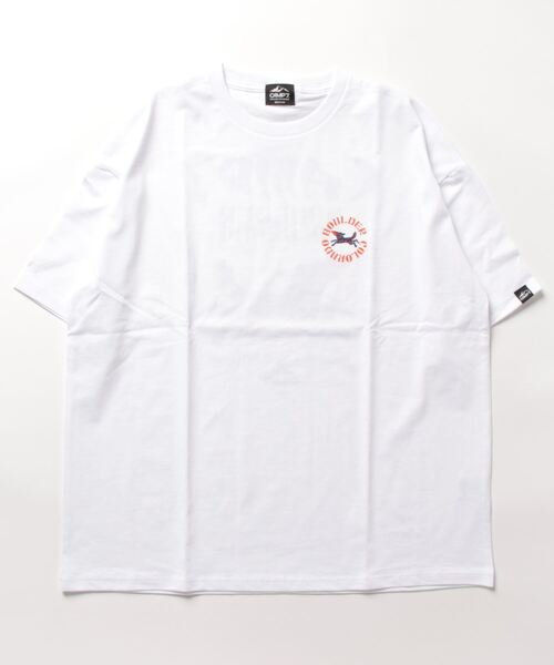 CAMP7（キャンプセブン）の「CAMP7 PRINT TEE（Tシャツ/カットソー・メンズ・ブラック/ホワイト・MEDIUM/X-LARGE/LARGE）」の6枚目の写真