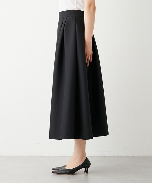 【新品】Whim Gazetteタックボリュームスカート Whim Gazette（ウィムガゼット）の「タックボリュームスカート