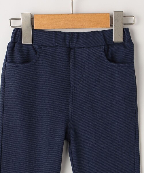 SHIPS(シップス)の「SHIPS KIDS:80~90cm / ツイル ジャージー パンツ(その他パンツ・キッズ・ナチュラル/ネイビー・90/80)」の6枚目の写真