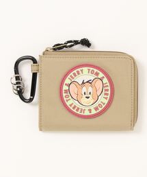TOM&JERRY（トムアンドジェリー）の「TOM and JERRY×Flapperシリコンアップリケ付きミニウォレット（財布）」