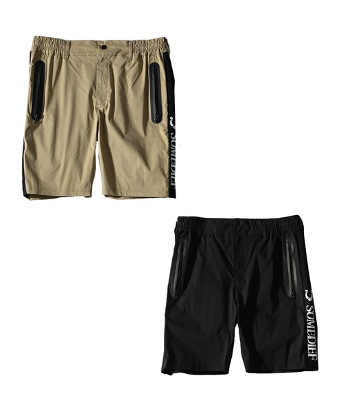 SOMEDIFF(サムディフ)の「【SOMEDIFF】軽快な大人の新感覚ハーフパンツ。 ひざ丈パンツ メンズ 春服(その他パンツ・メンズ・ベージュ/ブラック・L/XL/M)」の9枚目の写真