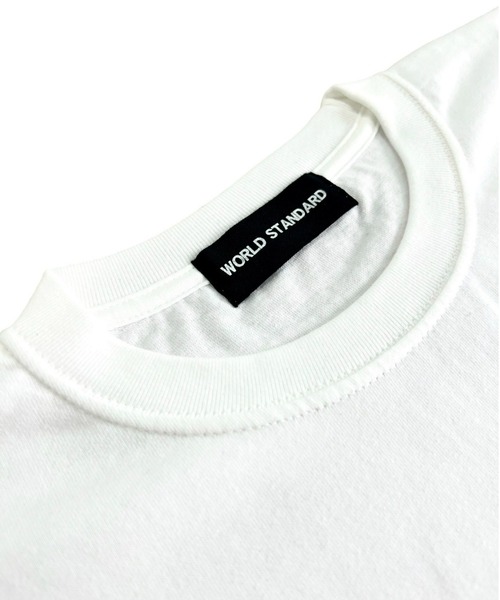 WORLD STANDARD（ワールドスタンダード）の「WORLD STANDARD/ワールドスタンダード スパイダープリント 半袖Tシャツ WSHT-004（Tシャツ/カットソー・メンズ・ホワイト/ブラック・L/M/XL）」の9枚目の写真