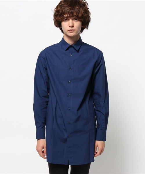 603（ロクマルサン）の「603 タイプライターロングシャツ（シャツ/ブラウス・メンズ・ホワイト/ブルー・FREE）」の3枚目の写真