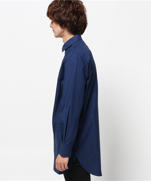 603（ロクマルサン）の「603 タイプライターロングシャツ（シャツ/ブラウス・メンズ・ホワイト/ブルー・FREE）」の7枚目の写真