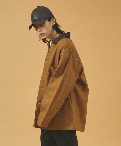 Ruben（ルーベン）の「【RUBEN/ルーベン】FAKE LEATHER CAP/フェイクレザーキャップ/ユニセックス/RUS-6296（キャップ・メンズ・ブラウン/ベージュ/ブラック・フリー）」の20枚目の写真