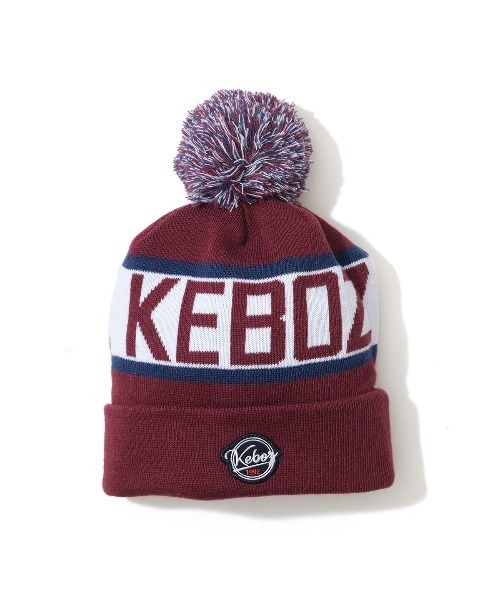 KEBOZ（ケボズ）の「WAPPEN POM BEANIE（ニットキャップ/ビーニー