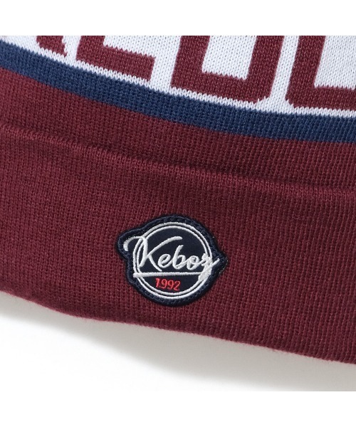 KEBOZ（ケボズ）の「WAPPEN POM BEANIE（ニットキャップ