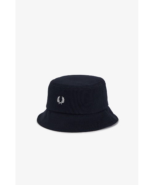 FRED PERRY(フレッドペリー) バケットハット コットンピケ FRED PERRY（フレッドペリー）の「Pique Bucket Hat／ピケ