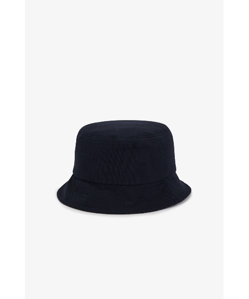 FRED PERRY（フレッドペリー）の「Pique Bucket Hat／ピケバケットハット（ハット・レディース・ブラック/ネイビー/ホワイト/ホワイト系その他・L/M）」の9枚目の写真