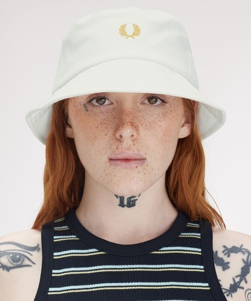 Pique Bucket Hat／ピケバケットハット（ハット）｜FRED PERRY