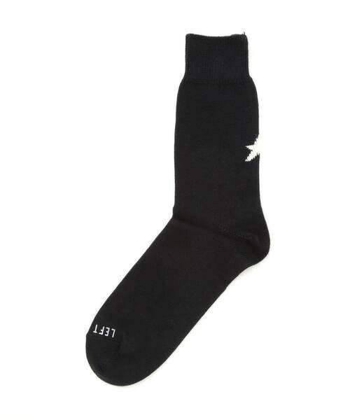 ROSTER SOX(ロスターソックス)の「ROSTER SOX/ロスターソックス/Star by SOX(ソックス/靴下・メンズ・ホワイト/ブラック・2/1)」の3枚目の写真