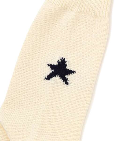 ROSTER SOX(ロスターソックス)の「ROSTER SOX/ロスターソックス/Star by SOX(ソックス/靴下・メンズ・ホワイト/ブラック・2/1)」の6枚目の写真