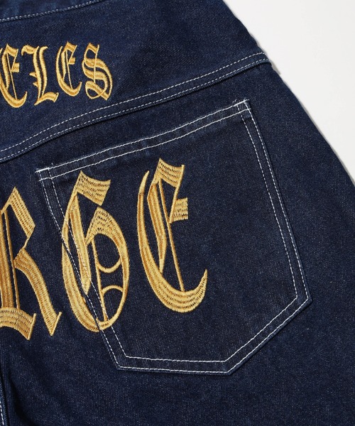 XLARGE（エクストララージ）の「OLD ENGLISH LOGO DENIM PANTS（デニム