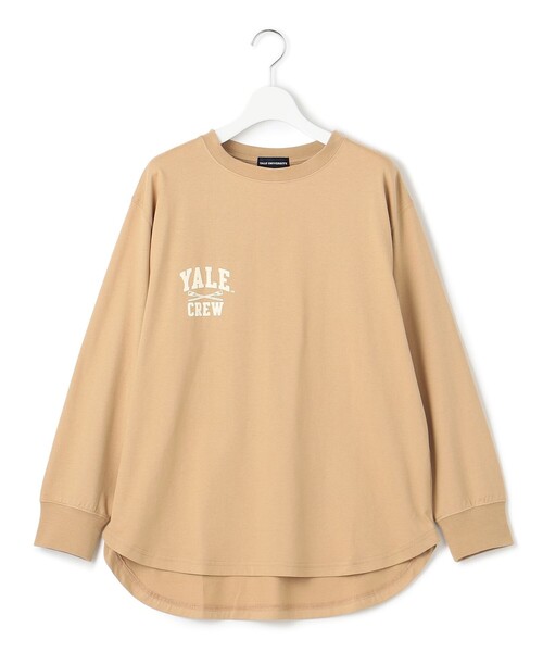 【WOMEN】YALE × J.PRESS YORK STREET コラボワンポイントTシャツ（Tシャツ/カットソー）｜J.PRESS YORK STREET（ジェイプレスヨークストリート）