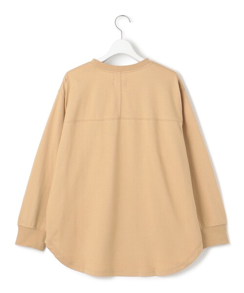 J.PRESS YORK STREET(ジェイプレスヨークストリート)の「【WOMEN】YALE × J.PRESS YORK STREET コラボワンポイントTシャツ(Tシャツ/カットソー・レディース・ホワイト系/アイボリー系/ライトグレー系/ネイビー系・F)」の7枚目の写真
