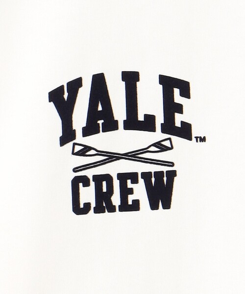 J.PRESS YORK STREET(ジェイプレスヨークストリート)の「【WOMEN】YALE × J.PRESS YORK STREET コラボワンポイントTシャツ(Tシャツ/カットソー・レディース・ホワイト系/アイボリー系/ライトグレー系/ネイビー系・F)」の14枚目の写真