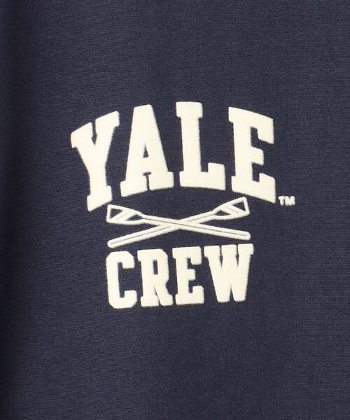 J.PRESS YORK STREET(ジェイプレスヨークストリート)の「【WOMEN】YALE × J.PRESS YORK STREET コラボワンポイントTシャツ(Tシャツ/カットソー・レディース・ホワイト系/アイボリー系/ライトグレー系/ネイビー系・F)」の21枚目の写真