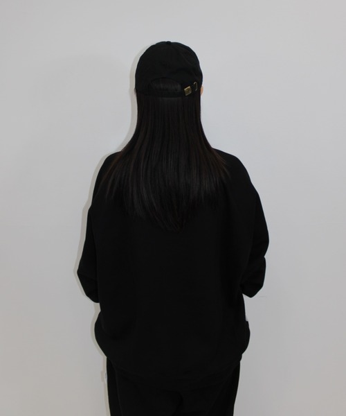 BROKEN BASE（ブロークンベース）の「ワンポイント刺繍裏起毛スウェットクルーネック（スウェット・メンズ・杢グレー/ブラック/ネイビー・LARGE/MEDIUM）」の4枚目の写真