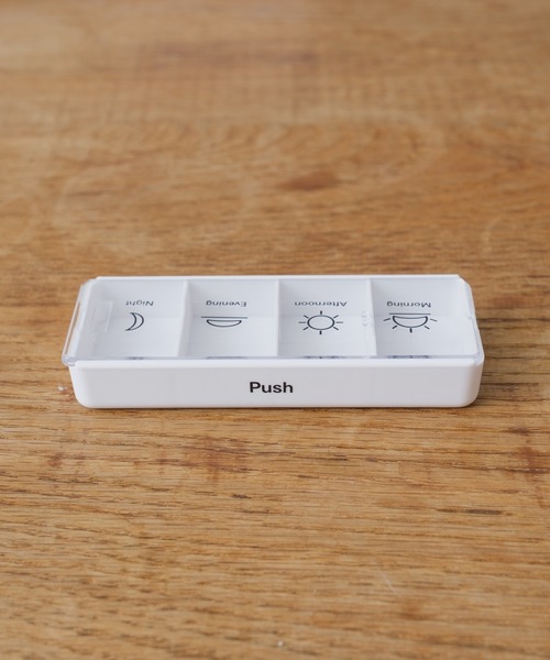 BIRTHDAY BAR（バースデイバー）の「ANAheim DAILY PILL ORGANIZER（収納グッズ・レディース・ホワイト・フリー）」の7枚目の写真