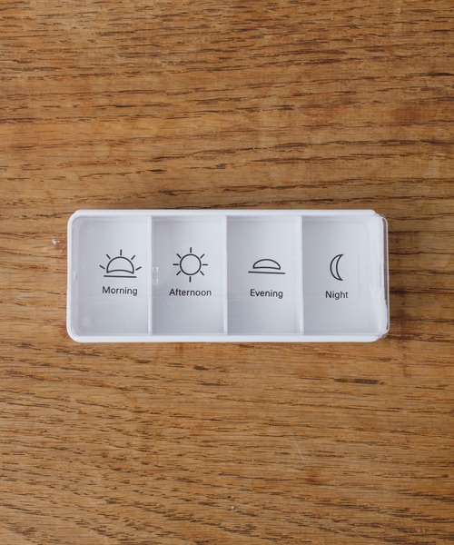 BIRTHDAY BAR（バースデイバー）の「ANAheim DAILY PILL ORGANIZER（収納グッズ・レディース・ホワイト・フリー）」の8枚目の写真