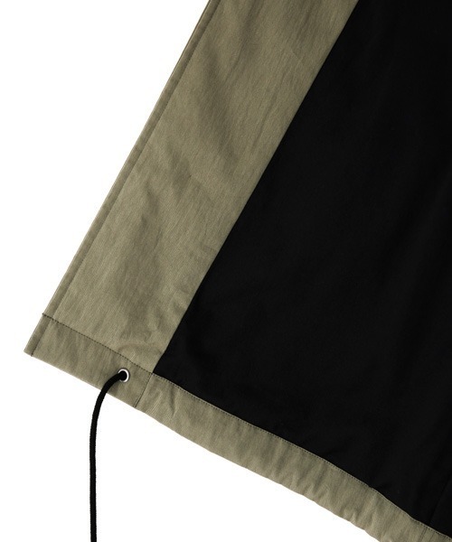 MHL.（エムエイチエル）の「PADDED COTTON NYLON（ブルゾン・メンズ・ネイビー/カーキ・LARGE/MEDIUM/SMALL）」の5枚目の写真