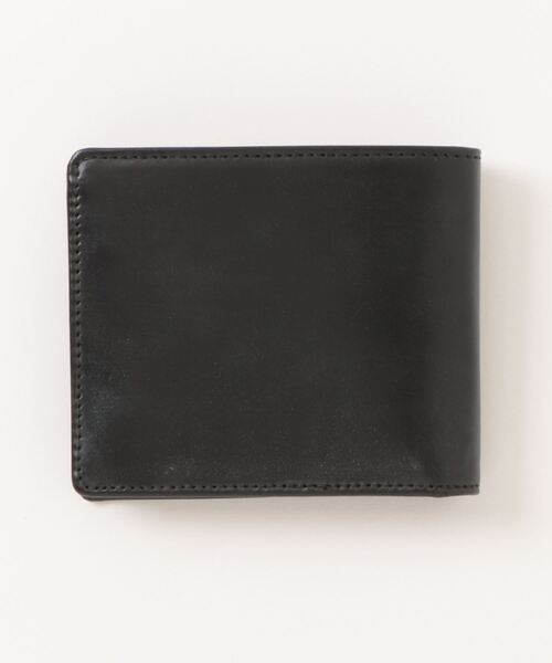 BRITISH GREEN（ブリティッシュグリーン）の「英国製 オールブライドルレザー スリム 二つ折り財布（財布・メンズ・ネイビー/ブラック/バーガンディー/グリーン・ONE SIZE）」の12枚目の写真